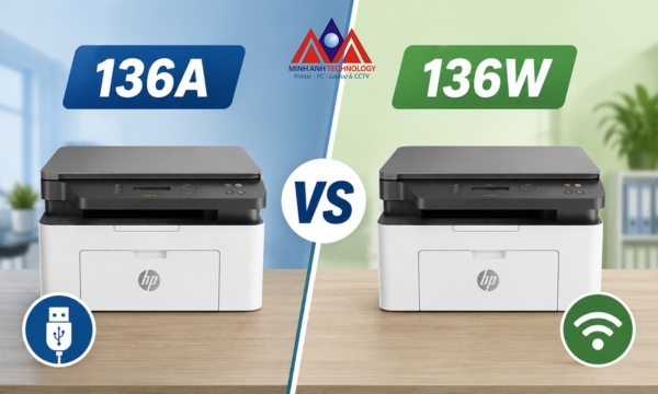 So Sánh Máy In HP 136A vs 136W: Có Nên Trả Thêm Tiền Để Có WiFi?